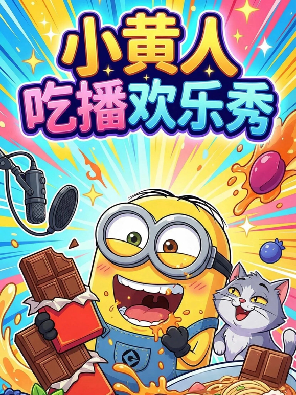 小黄人吃播欢乐秀