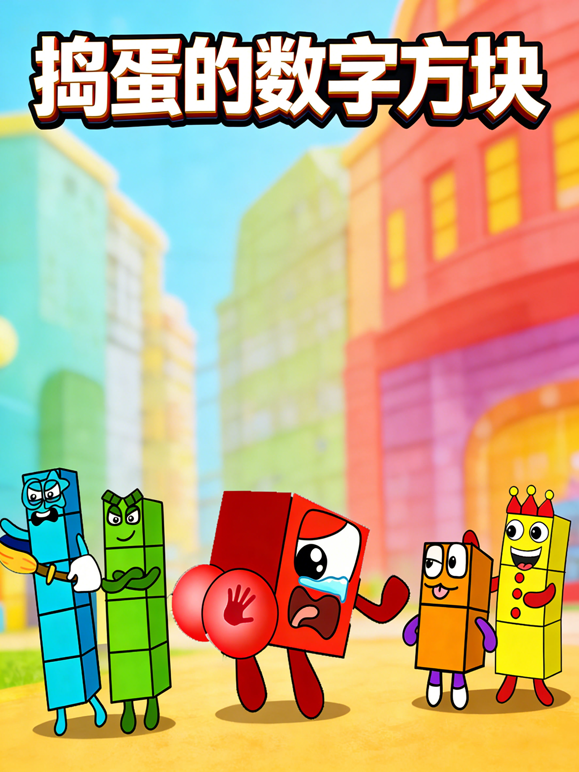 捣蛋的数字方块